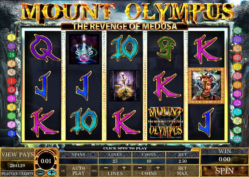 Слоты «Mount Olympus» — начни играть в казино Вулкан